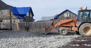 Отсыпка участка Асбест, цена от 205 р./куб.